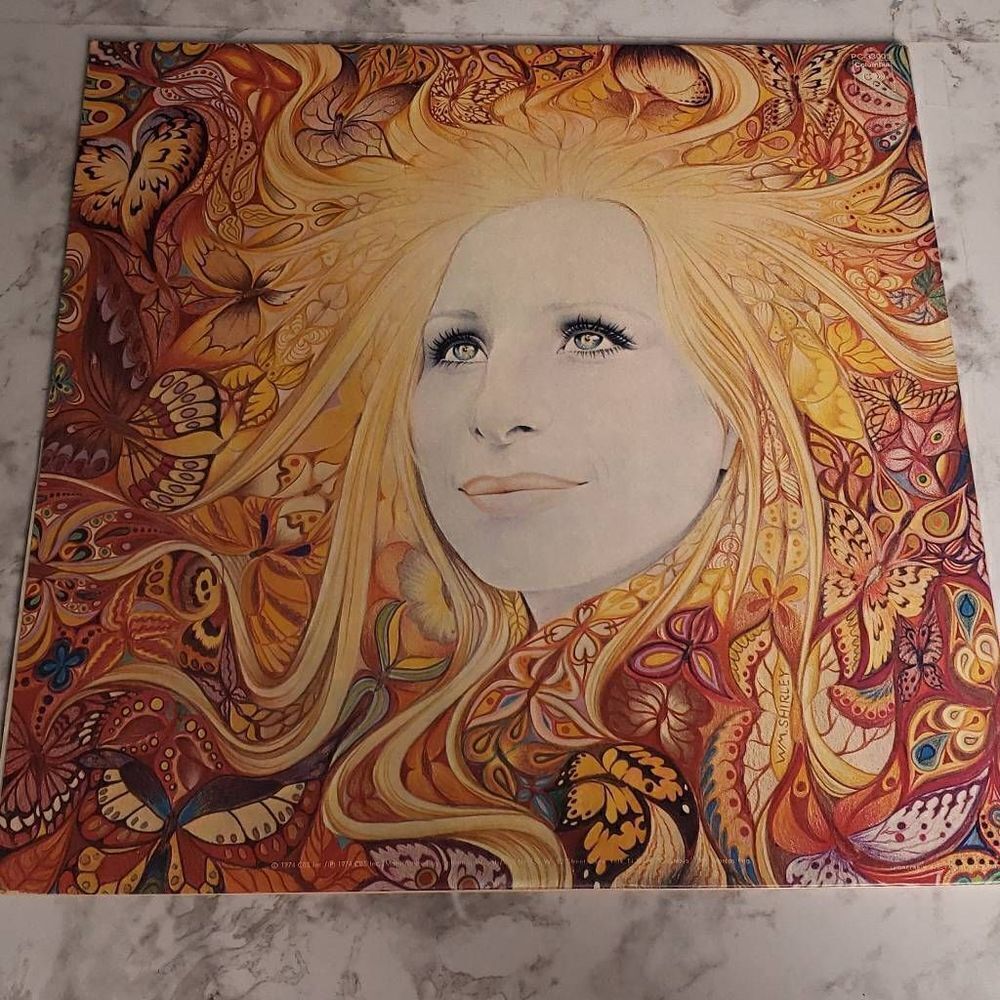 Barbra Streisand Butterfly Vinyl Album‎
